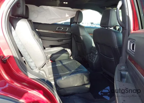 2018 Ford Explorer Platinum из США, поврежденный, VIN 1FM5K8HT5JGC87479